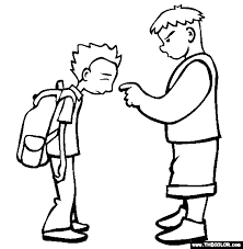 Bully Coloring Page Free Bully Online Coloring School Coloring Pages Online Coloring Bullying 9 best anti bullying drawing idea images on pinterest. bully coloring page free bully online
