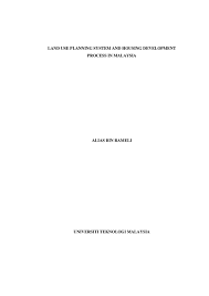 Pada calon yang berminat dengan jawatan di atas, anda dikehendaki download borang permohonan mpti dibawah Land Use Planning System And Housing Development Process In Malaysia By R D Jpbd Issuu