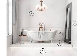 Download Bathroom Mockup To Change The Floor And Wall Surface