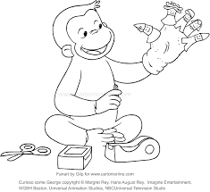 Disegno Di George Che Costruisce Le Marionette Curioso Come George
