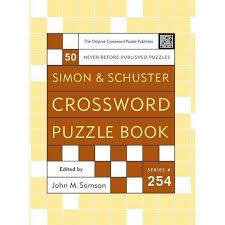 This is the us english spelling version with american style puzzle grids. Simon Schuster Crossword Puzzle Book Simon Schuster Crossword Puzzle Books By John M Samson Spiral Bound Target