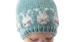 Easter Bunnies Hat Knitting Pattern Hat Knitting Patterns Knitted Hats Knitting