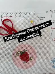Our September and October class lineup includes cross stitch, drop ...