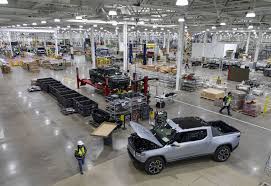 Rivian r1t spied in new zealand. Rivian Plant In Downstate Normal Gears Up For June Launch Chicago Tribune