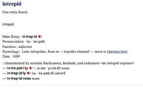 Intrepid Syllabification In Trep Id Pronunciation Inˈ Humor Rhetoric Adjectives