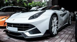 1994 to 1999 ferrari f355 berlinetta. Dmc Showcases White Ferrari F12berlinetta Spia From Hong Kong Carscoops