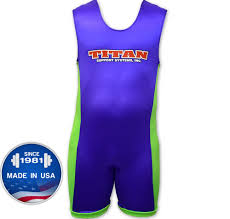 triumph two tone singlet titan support systems inc