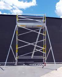 Mobile scaffolding height to base ratio. Aluminium Mobile Scaffolding Outriggers Mr Scaffold 1300 677 223