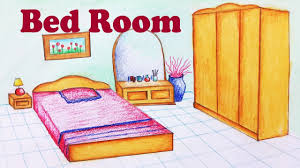 How To Draw A Bedroom Step By Step Easy Draw Youtube It's ok if yours looks different. how to draw a bedroom step by step easy draw