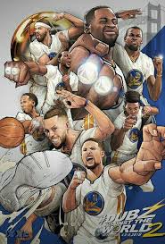 Gsw 2x Champions Nba Basketball Art Golden State Warriors Basketball Nba Art