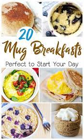20 Easy Mug Breakfast Recipes Mom Saves Money Easy Brunch Recipes Mug Recipes Easy Microwave Recipes