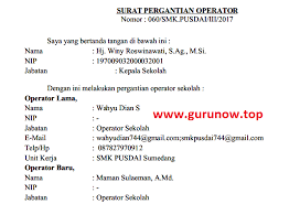 Check spelling or type a new query. Download Contoh Sk Pengganti Operator Sekolah Guru Now