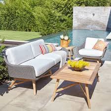 Living spaces offers a great assortment of durable dining tables, so you can make the most of the sunny season. 19 Best Outdoor Furniture Stores To Turn Your Space Into An Oasis Architectural Digest