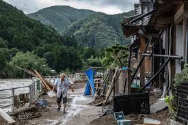The lake connects the tokyo and yamanashi prefectures, and the water is used by tokyo's residents via the ogouchi dam. Japan Flooding Deaths Rise To 58 With More Rain On Horizon The New York Times
