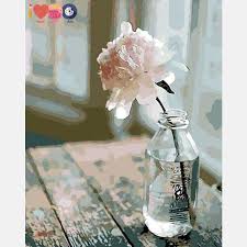 These will be your larger grounding flowers or the main elements of the arrangement. Paint By Numbers Flowers I Love Diy Art