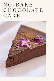An Incredible No Bake Chocolate Cake 101 Cookbooks Recipe No Bake Chocolate Cake Chocolate Cake Sweet Recipes