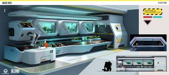 Artstation Overwatch Horizon Lunar Colony Oscar Cafaro Overwatch Futuristic Technology Sci Fi Props