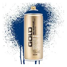 Gold Acrylic Professional Spray Paint Shock Blue Dark Montana Cheap Joe S Art Stuff