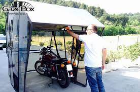 Garage Gazebo And Carport Metal Iron And Pvc