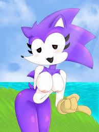 Rule 34 - Blush Breasts Gloves Heart-shaped Pupils Needlemouse (character)  Needlemouse (series) Nipples Pointing Purple Fur Sarah (needlemouse) Sarah  Henderson (needlemouse) Sonic.exe (series) Sonic (series) Spix 1.0 Springy  1.0 Thick Thighs | 8830696