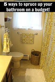 5 Ways To Spruce Up Your Bathroom On A Budget Bargainbriana Budget Bathroom Affordable Home Decor Elegant Home Decor