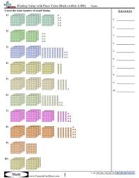 Value Place Value Worksheets Free Commoncoresheets