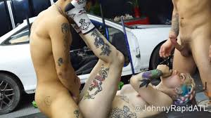 Little Trap Jade & Johnny Rapid & Malakai - Threesome (Of) Free Trans Porn  - TransFlix