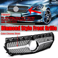 Check spelling or type a new query. Diamond Grill For Mercedes Benz W117 Cla200 Cla250 Cla45 Amg 13 19 Front Grille Buy At A Low Prices On Joom E Commerce Platform