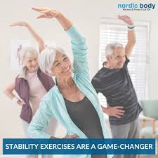 Slippery sidewalks and uneven terrain can make winter a challenge, but  strong legs and a steady core can help prevent falls! Stability exercises  are a game-changer. Have you ever noticed how strength