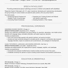 Examples Of A Speech Pathologist Resume And Cover Letter