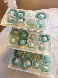 Petit Fours For Boy Baby Shower Baby Shower Nautical Baby Shower Baby Boy Shower