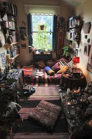 Home Bedroom Hippie Design Boho Chic 1960s Living Room Interior Design Room Living Room Interior Design In 2020 Hippie Bedroom Decor Hipster Bedroom Hipster Room