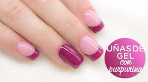Aplica una base para uñas con color o transparente. Unas De Gel Decoradas Con Purpurina Nailart Glitter Manicura24 Youtube