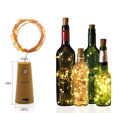 Place any wine stained cork tips downward on the paper and try to turn any pretty script outward so it can been seen. Wine Bottle Fairy Lights With Cork Battery Operated Led Cork Shape Copper Wire Fairy String Lights For Diy Party Christmas Buy Wine Bottle Lights Wine Bottle Fairy Lights Wine Bottle String Lights Product
