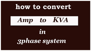 How To Convert Amps To Kva 3 Phase Urdu Hindi