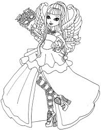 Apple white way too wonderland ever after high. 1 Free Coloring Pages Ever After High Thronecoming Coloring Pages