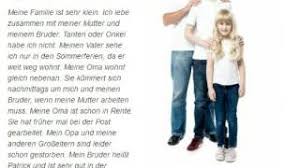 Every person in this world has a friend that he loves the most. Free German Essays On Family Meine Familie Owlcation
