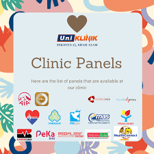 Semak senarai klinik panel di pautan berikut Your Panel Clinic U N I Klinik Shah Alam