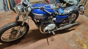 Image result for Blue 1957 Motorcycle