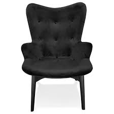 10 résultats pour 'fauteuil à oreilles'. Fauteuil A Oreille Ruben En Velours Noir Et Pieds En Bois Noir Achat Vente Fauteuil Cdiscount