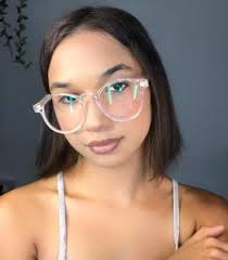 Grey Round Retro Daily Custom Engraving Eyeglasses