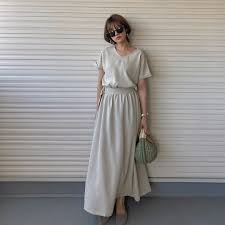 楽ちんなのに着痩せできる スタイルアップ可能なワンピースの選び方とは 着痩せ ワンピース ワンピース コーデ
