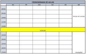 Os melhores materiais para você se preparar para a prova, revisar a matéria e ainda organizar seus estudos! Cronograma Para Estudar Em Casa Veja Dicas E Modelos Para Baixar