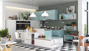 High Gloss Kitchen Cabinets Pros And Cons In 2020 Kitchen Cabinet Design White Gloss Kitchen High Gloss Kitchen Cabinets