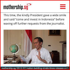 We did not find results for: Soal Bahasa Inggris Media Singapura Pernah Olok Olok Jokowi Eramuslim