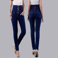 Designed to hug every curve, our women's curvy jeans offer a fit that flatters. Fashion Vintage Women S Empire Waist Jeans Woman Skinny Super High Waisted Jeans Lady Slim Jpg 640x640 Glam Gowns Blog
