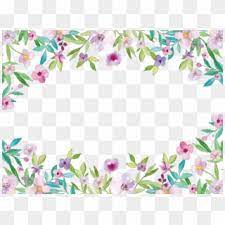 This is a large pattern set of various dots. Floral Border Png Transparent For Free Download Pngfind