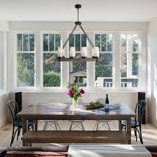 This lighting would be ideal over the island in any farmhouse kitchen or try it in the dining room. Farmhouse Dining Room Lighting Wild Country Fine Arts
