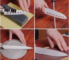 Apprenez A Aiguiser Vous Memes Votre Couteau De Chef Grace A Ces Methodes Simples Aiguiser Aiguiser Couteau Couteau