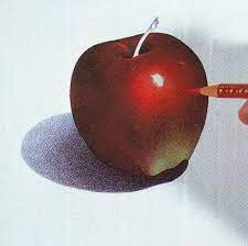 37 kumpulan gambar pointilis yang mudah dan sederhana. Belajar Melukis Lukisan Naturalisme Cara Menggambar Apel Dengan Pensil Warna